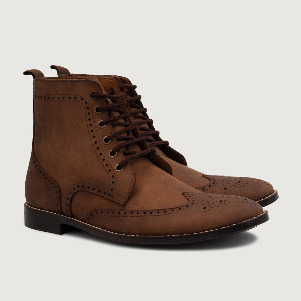 Custom made leather boots clearance
